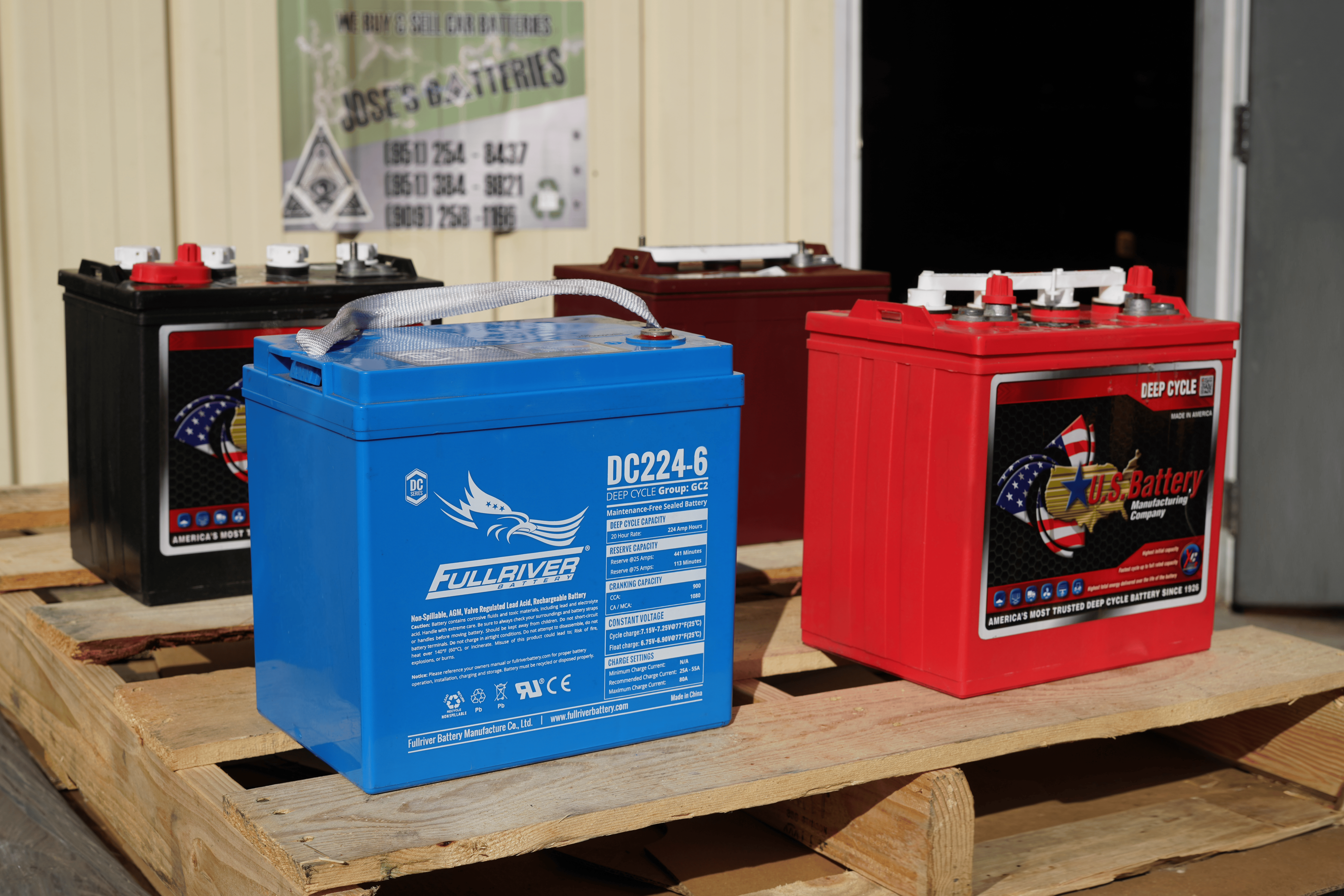 Wholesale battery inventory